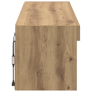 Ντουλάπι Τηλεόρασης Τοίχου Panama Artisan Oak 100 x 30 x 30 cm - Pakobazaar