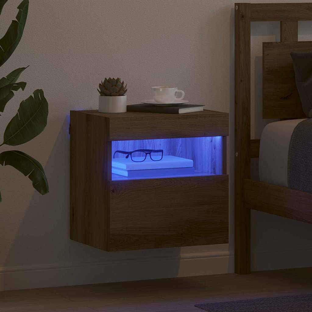 Ντουλάπι Τηλεόρασης Τοίχου Artisan Oak 40 x 30 x 40 εκ - Pakobazaar