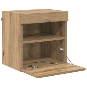 Βάσεις τηλεόρασης Επιτοίχιο 2 pcs Artisan Oak 40 x 30 x 40 εκ - Pakobazaar