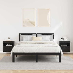Βάσεις τηλεόρασης Επιτοίχιο 2 pcs Μαύρη Οξυά 40 x 30 x 40 εκ - Pakobazaar