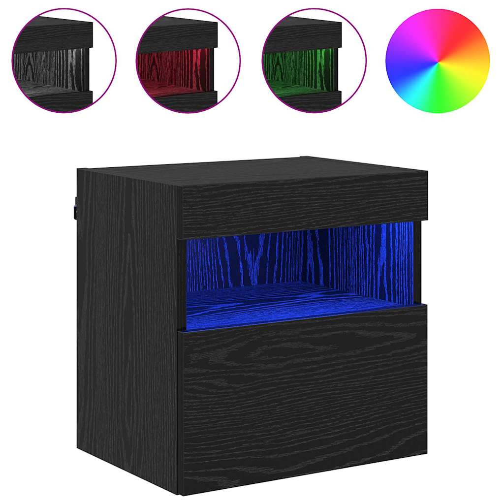 Βάσεις τηλεόρασης Επιτοίχιο 2 pcs Μαύρη Οξυά 40 x 30 x 40 εκ - Pakobazaar