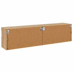 Βάσεις τηλεόρασης Επιτοίχιο 2 pcs Artisan Oak 80 x 30 x 40 εκ - Pakobazaar