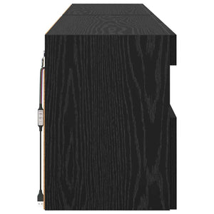 Βάσεις τηλεόρασης Επιτοίχιο 2 pcs Μαύρη Οξυά 80 x 30 x 40 εκ - Pakobazaar