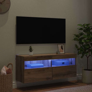 Ντουλάπι Τηλεόρασης Τοίχου Artisan Oak 100 x 30 x 40 εκ - Pakobazaar