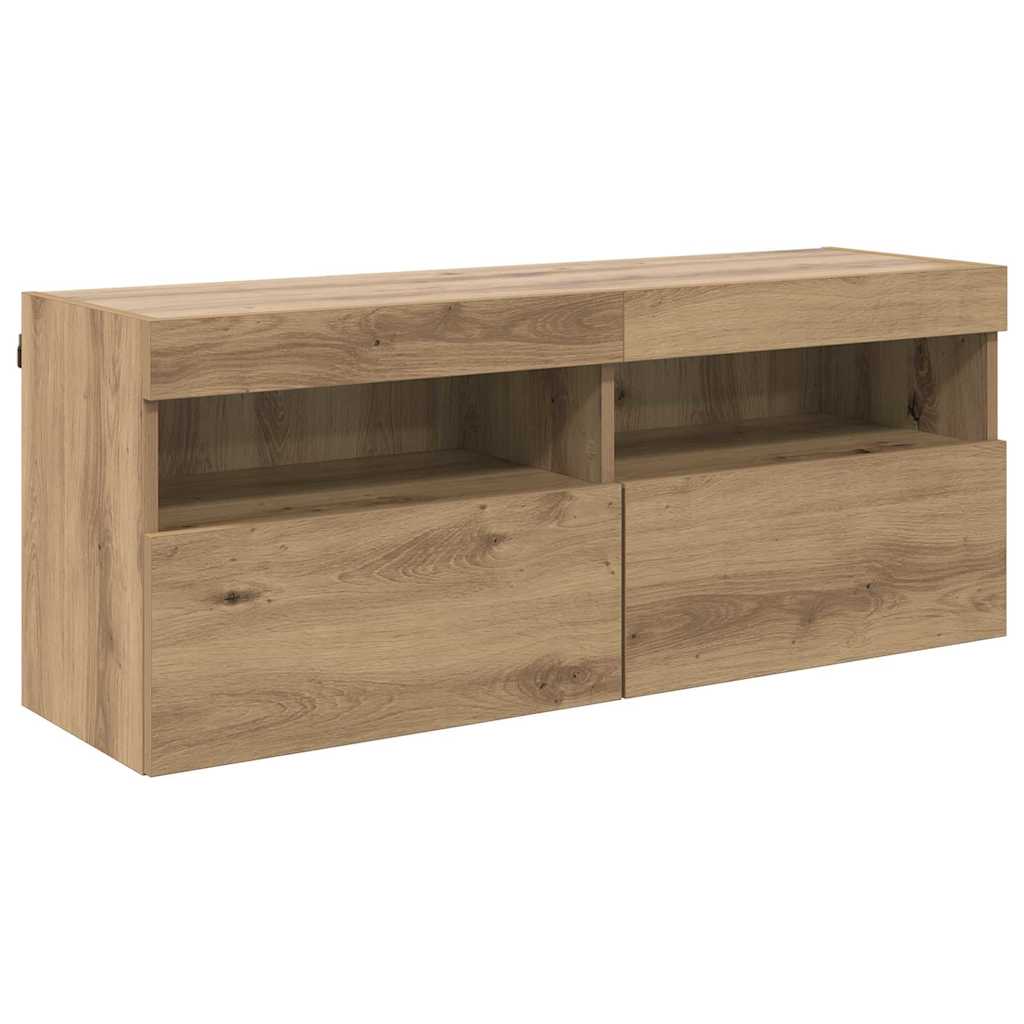 Ντουλάπι Τηλεόρασης Τοίχου Artisan Oak 100 x 30 x 40 εκ - Pakobazaar