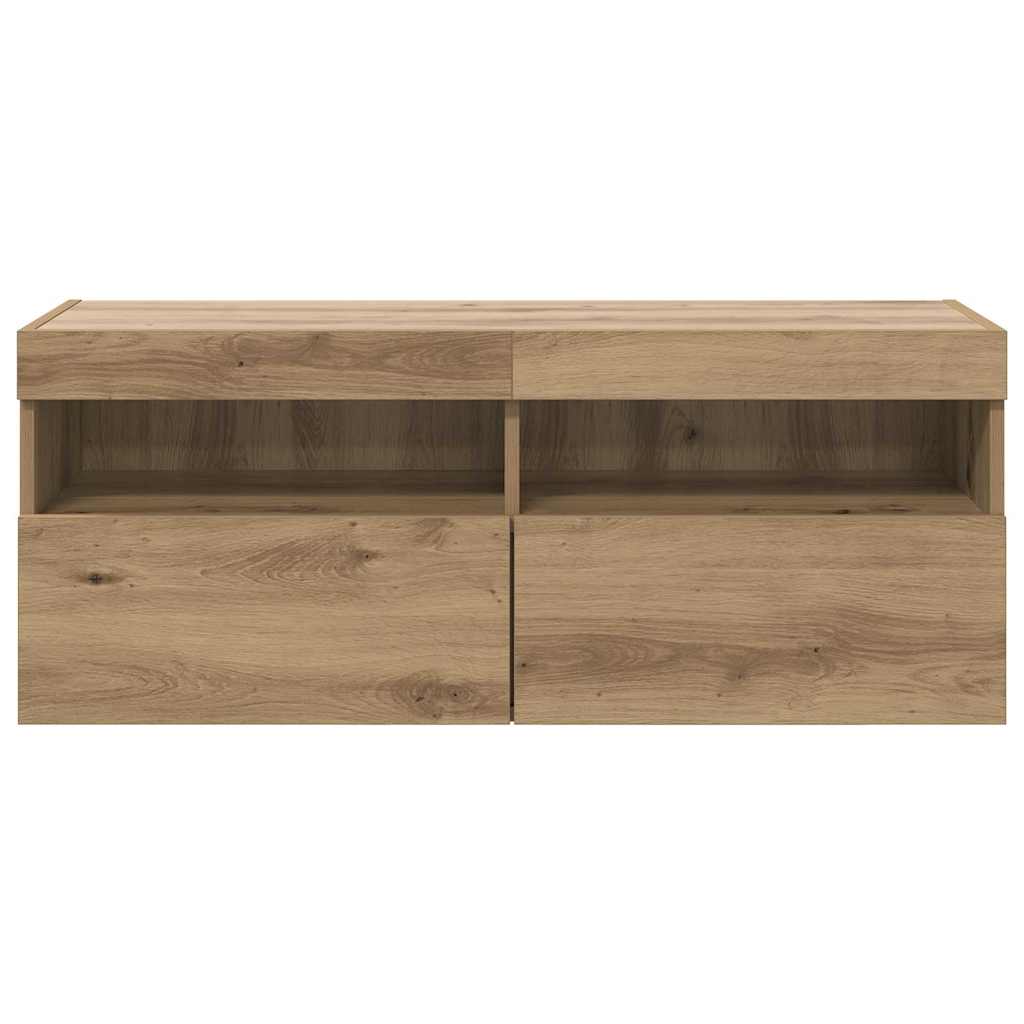 Ντουλάπι Τηλεόρασης Τοίχου Artisan Oak 100 x 30 x 40 εκ - Pakobazaar