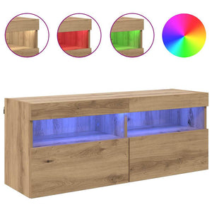 Ντουλάπι Τηλεόρασης Τοίχου Artisan Oak 100 x 30 x 40 εκ - Pakobazaar