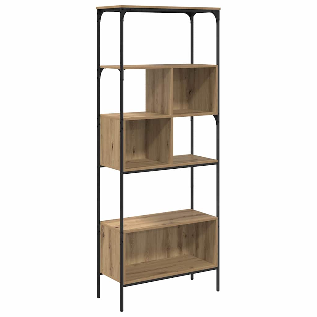 Βιβλιοθήκη Artisan Oak 76 x 33 x 188,5 εκ Επεξεργασμένο ξύλο - Pakobazaar