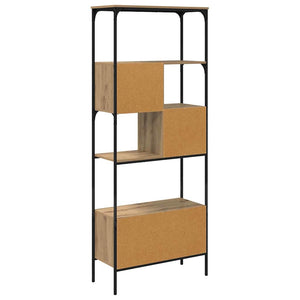 Βιβλιοθήκη Artisan Oak 76 x 33 x 188,5 εκ Επεξεργασμένο ξύλο - Pakobazaar