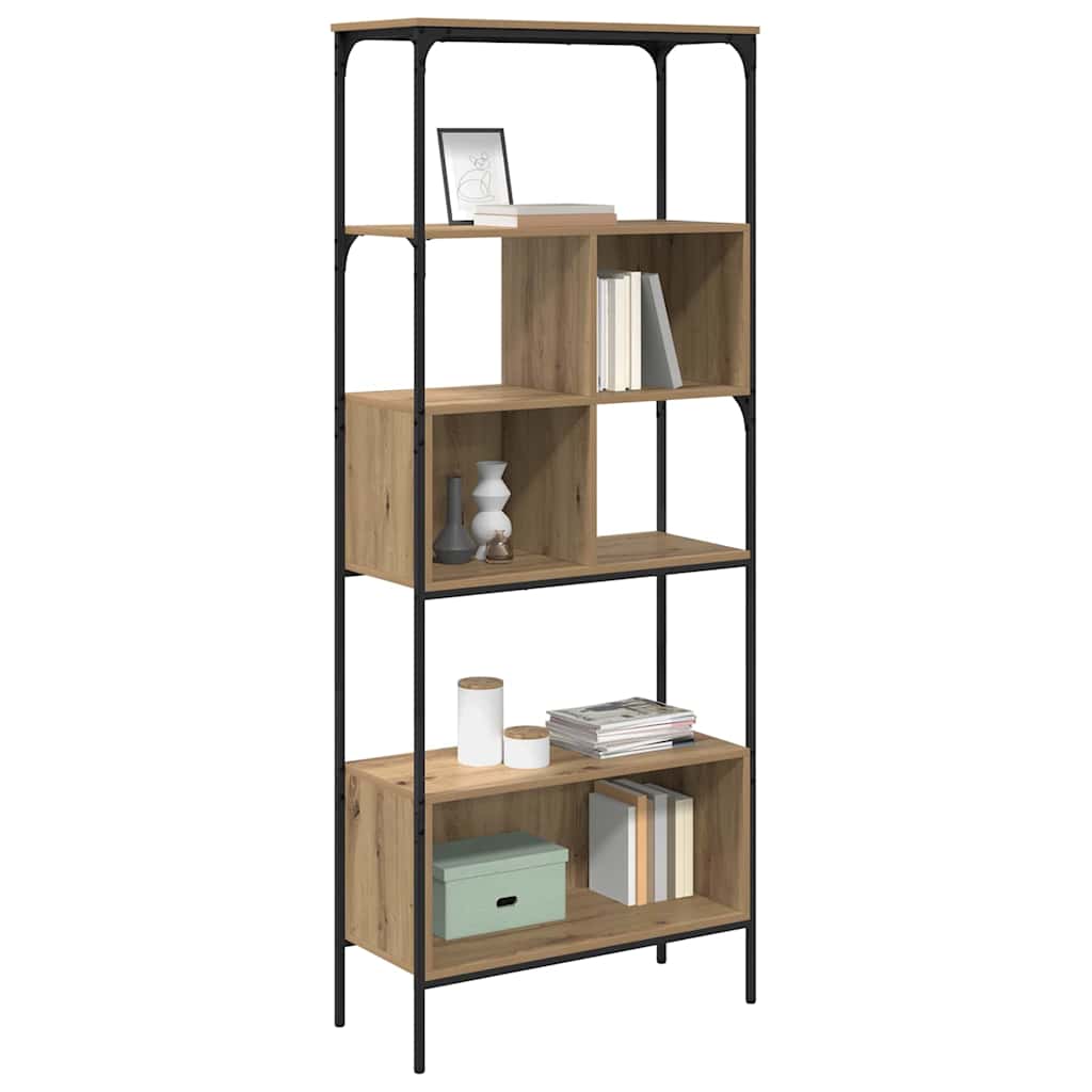 Βιβλιοθήκη Artisan Oak 76 x 33 x 188,5 εκ Επεξεργασμένο ξύλο - Pakobazaar