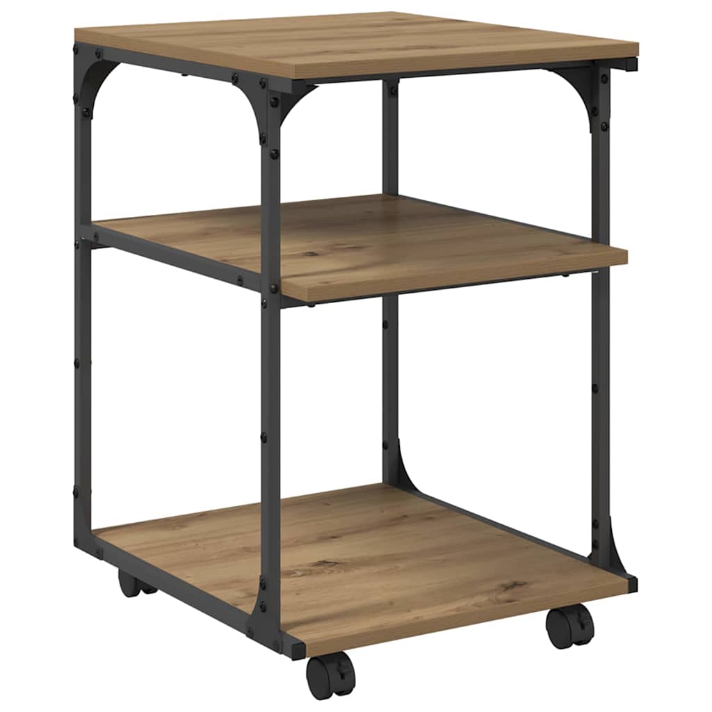 Σταντ Εκτυπωτή Artisan Oak 43 x 48 x 64 εκ Επεξεργασμένο ξύλο - Pakobazaar