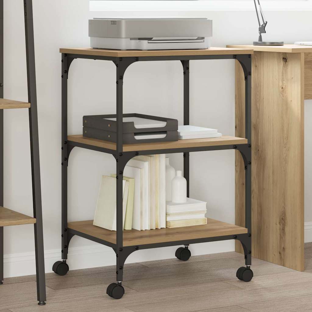 Σταντ Εκτυπωτή Artisan Oak 50 x 41 x 75 εκ Επεξεργασμένο ξύλο - Pakobazaar