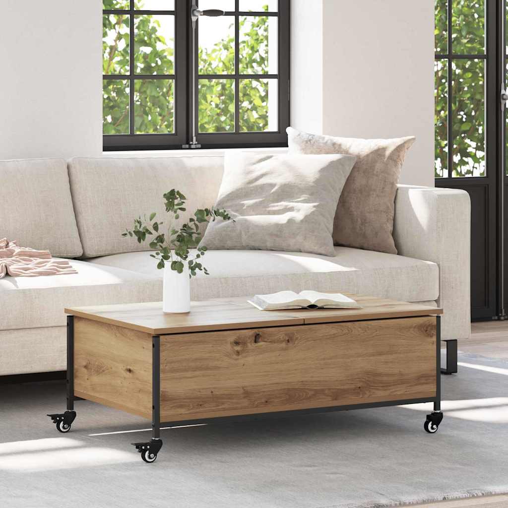 Τραπεζάκι σαλονιού Artisan Oak 91 x 55 x 32 εκ - Pakobazaar