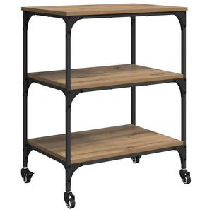 Καρότσι Κουζίνας Artisan Oak 60 x 41 x 76 εκ.