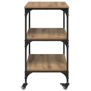 Καρότσι Κουζίνας Artisan Oak 60 x 41 x 76 εκ.