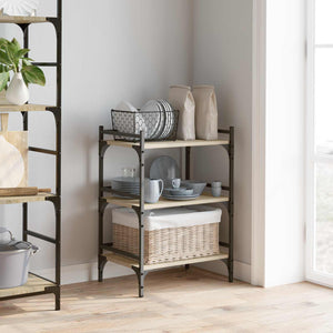Καρότσι Κουζίνας Δρύς Sonoma 50 x 35 x 75,5 εκ - Pakobazaar