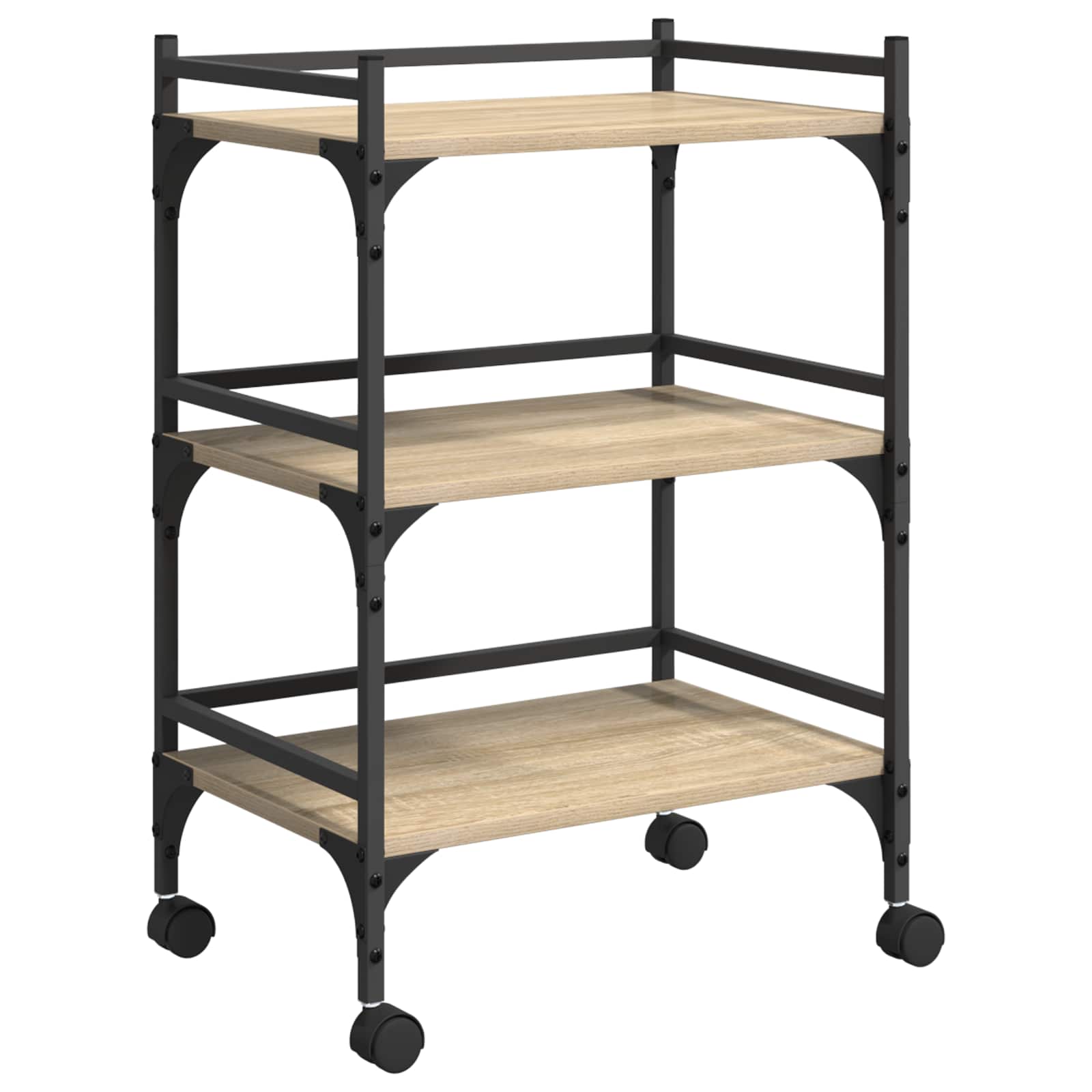 Καρότσι Κουζίνας Δρύς Sonoma 50 x 35 x 75,5 εκ - Pakobazaar