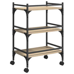 Καρότσι Κουζίνας Δρύς Sonoma 50 x 35 x 75,5 εκ - Pakobazaar