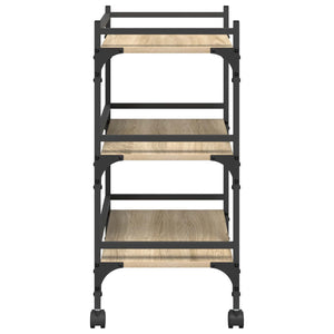 Καρότσι Κουζίνας Δρύς Sonoma 50 x 35 x 75,5 εκ - Pakobazaar