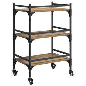 Καρότσι Κουζίνας Artisan Oak 50 x 35 x 75.5 εκ - Pakobazaar