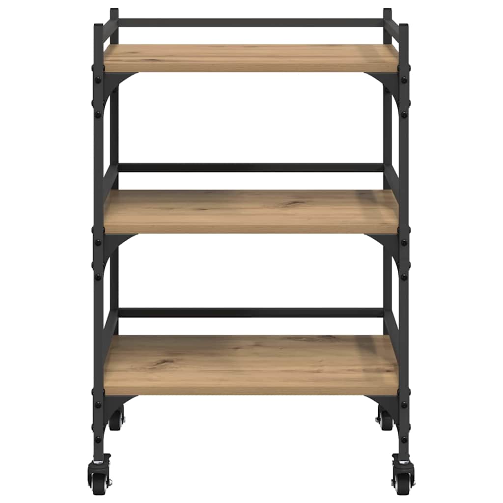 Καρότσι Κουζίνας Artisan Oak 50 x 35 x 75.5 εκ - Pakobazaar