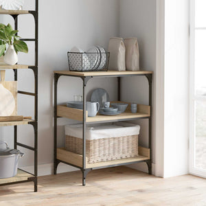 Καρότσι Κουζίνας Δρύς Sonoma 60 x 41 x 80,5 εκ. - Pakobazaar