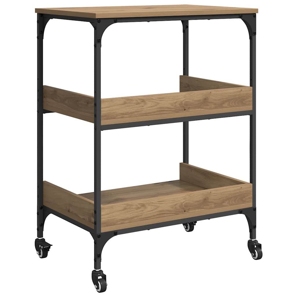 Καρότσι Κουζίνας Artisan Oak 60 x 41 x 80.5 εκ. - Pakobazaar