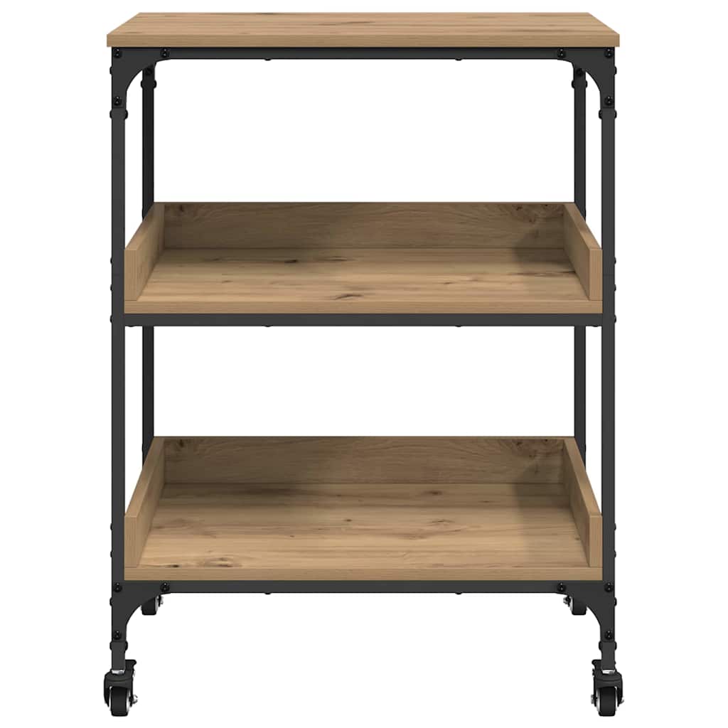 Καρότσι Κουζίνας Artisan Oak 60 x 41 x 80.5 εκ. - Pakobazaar