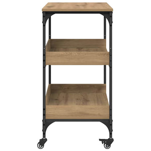 Καρότσι Κουζίνας Artisan Oak 60 x 41 x 80.5 εκ. - Pakobazaar