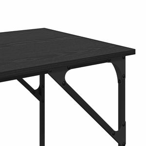 Γραφείο Μαύρη Οξυά 120 x 50 x 75 cm Επεξεργασμένο ξύλο - Pakobazaar