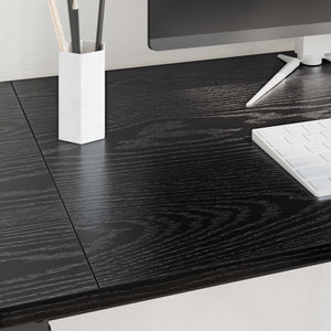 Γραφείο Μαύρη Οξυά 120 x 50 x 75 cm Επεξεργασμένο ξύλο - Pakobazaar