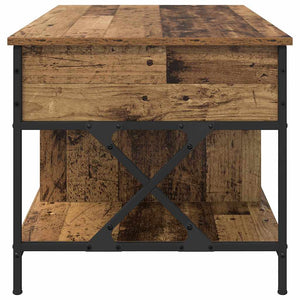 Τραπεζάκι σαλονιού Παλιό Ξύλο 100 x 55 x 48.5 εκ - Pakobazaar