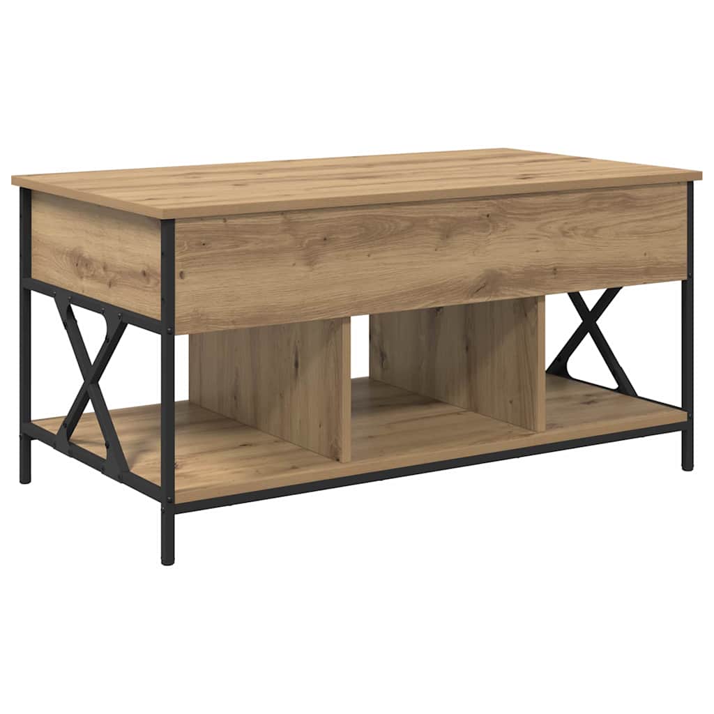 Τραπεζάκι σαλονιού Artisan Oak 100 x 55 x 48.5 εκ - Pakobazaar