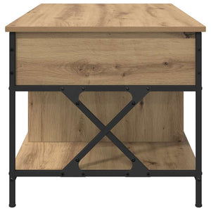 Τραπεζάκι σαλονιού Artisan Oak 100 x 55 x 48.5 εκ - Pakobazaar