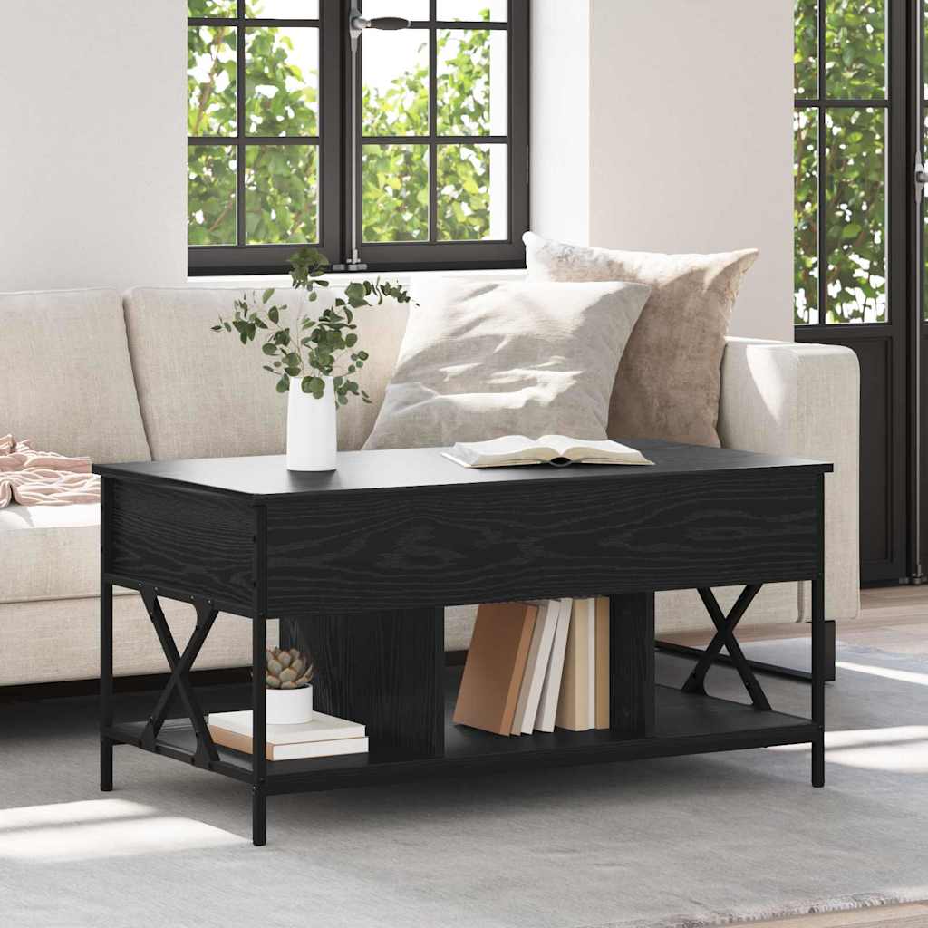 Τραπεζάκι σαλονιού Μαύρη Οξυά 100 x 55 x 48.5 εκ - Pakobazaar