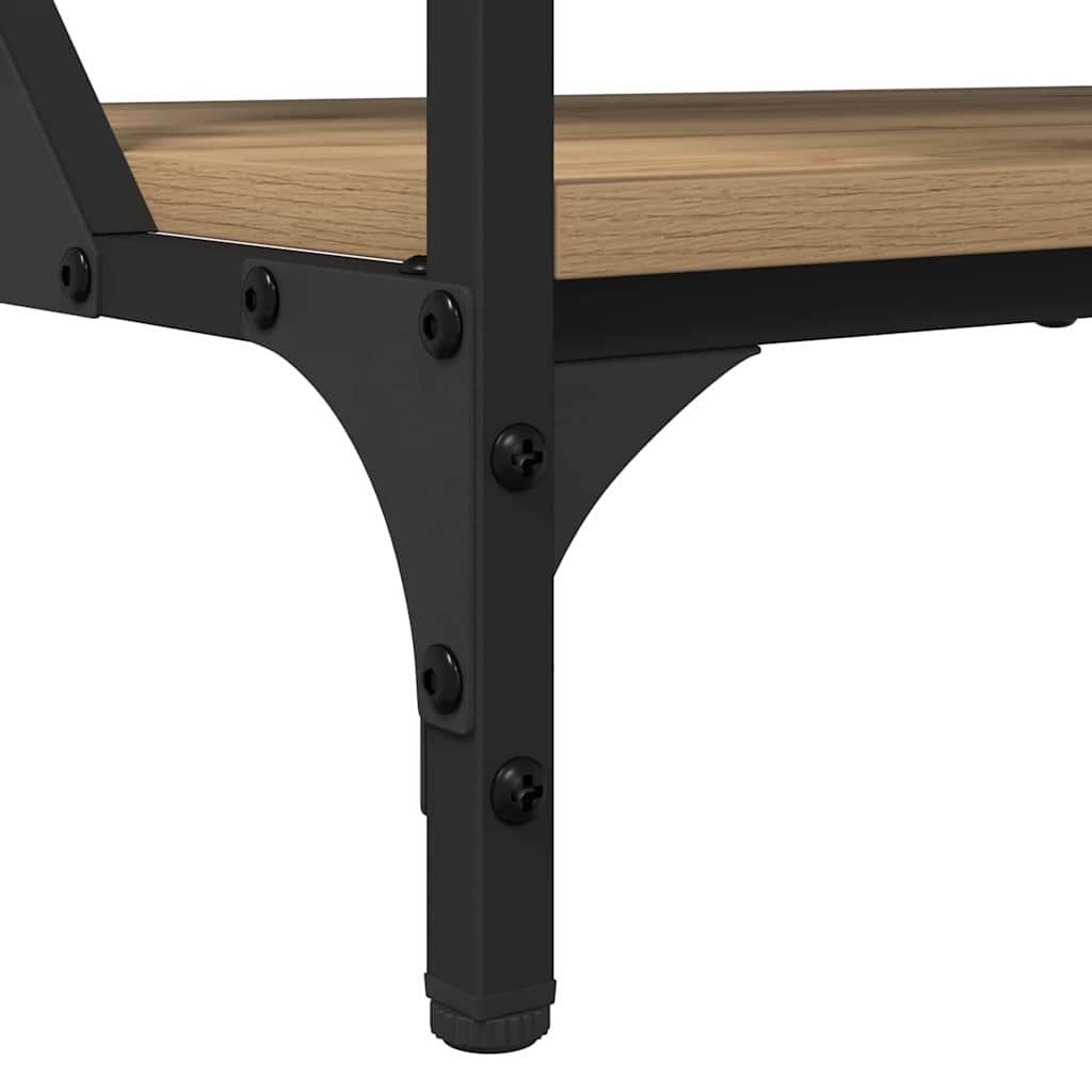 Τραπεζάκι σαλονιού Artisan Oak 70x50x50εκ Επεξεργασμένο ξύλο - Pakobazaar