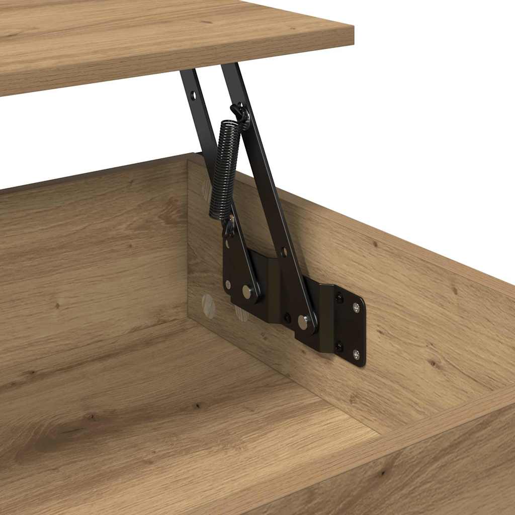 Τραπεζάκι σαλονιού Artisan Oak 70x50x50εκ Επεξεργασμένο ξύλο - Pakobazaar