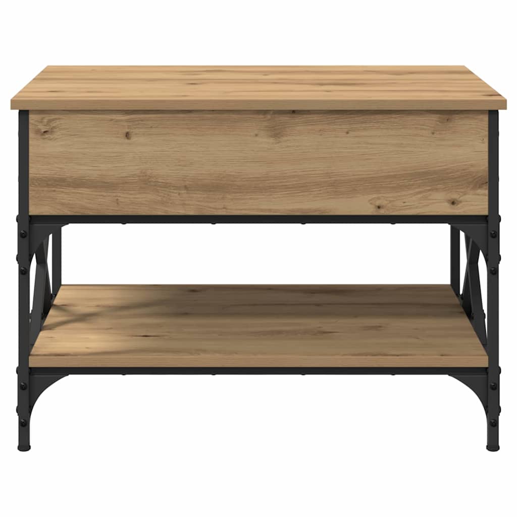 Τραπεζάκι σαλονιού Artisan Oak 70x50x50εκ Επεξεργασμένο ξύλο - Pakobazaar