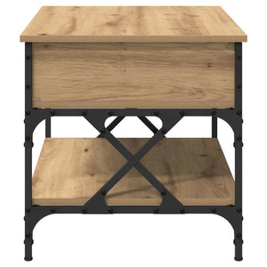 Τραπεζάκι σαλονιού Artisan Oak 70x50x50εκ Επεξεργασμένο ξύλο - Pakobazaar
