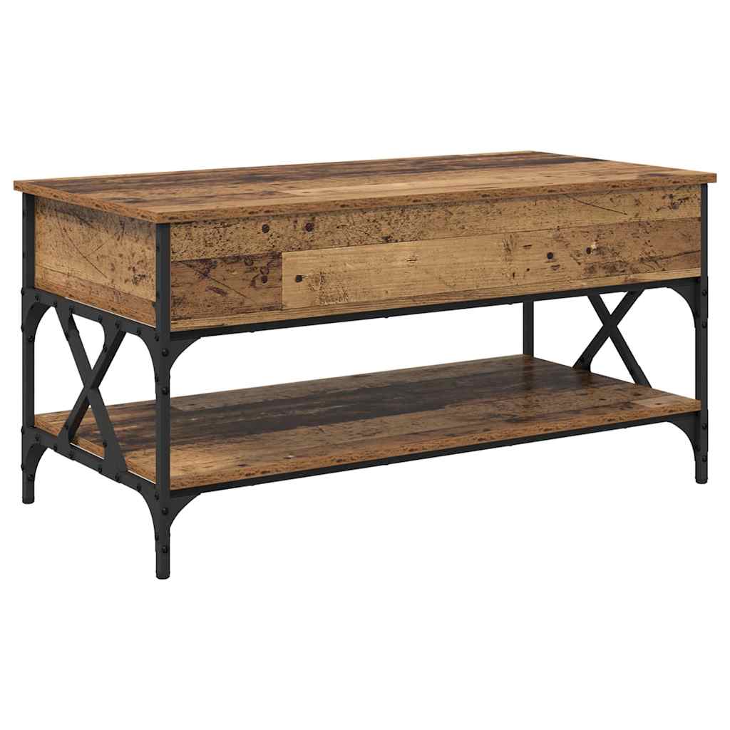 Τραπεζάκι σαλονιού Παλιό Ξύλο 100 x 50 x 50 cm - Pakobazaar
