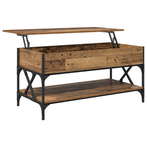 Τραπεζάκι σαλονιού Παλιό Ξύλο 100 x 50 x 50 cm - Pakobazaar