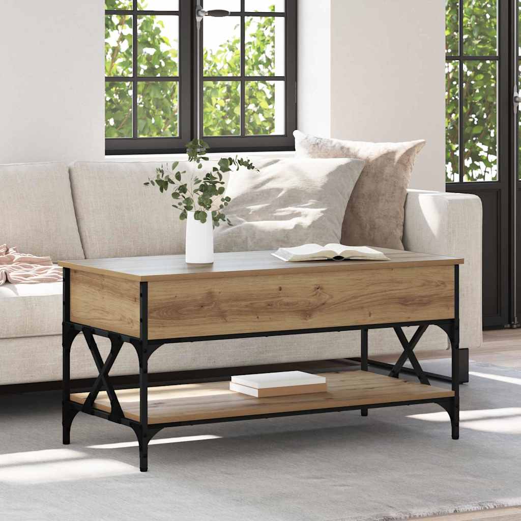 Τραπεζάκι σαλονιού Artisan Oak 100 x 50 x 50 cm - Pakobazaar