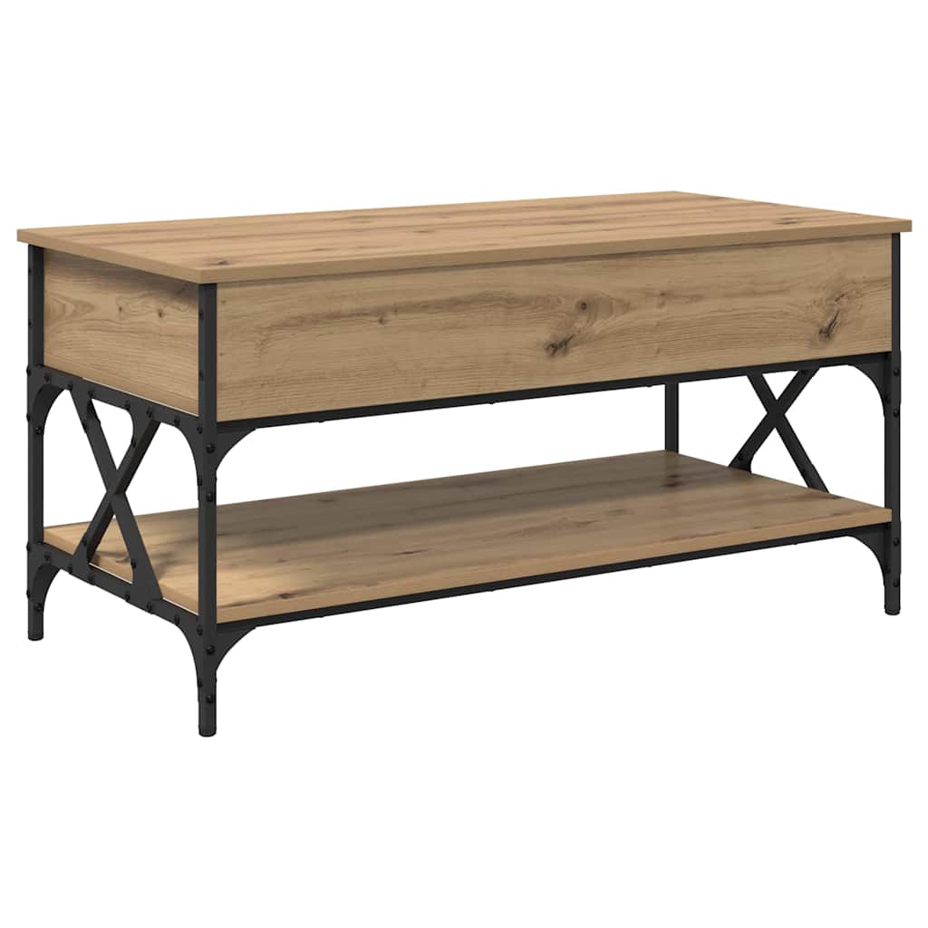 Τραπεζάκι σαλονιού Artisan Oak 100 x 50 x 50 cm - Pakobazaar