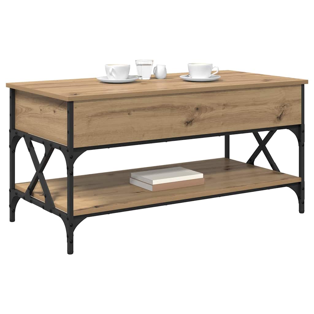 Τραπεζάκι σαλονιού Artisan Oak 100 x 50 x 50 cm - Pakobazaar