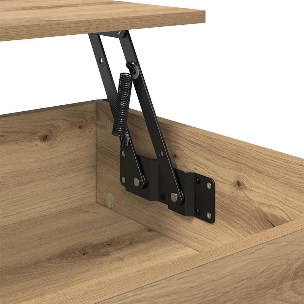 Τραπεζάκι σαλονιού με συρτάρι Artisan Oak 70 x 50 x 54.5 εκ - Pakobazaar