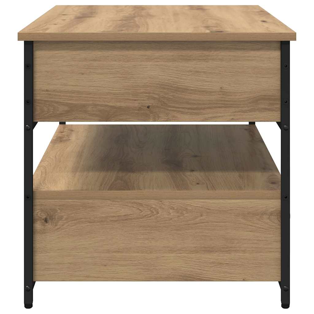 Τραπεζάκι σαλονιού με συρτάρι Artisan Oak 70 x 50 x 54.5 εκ - Pakobazaar