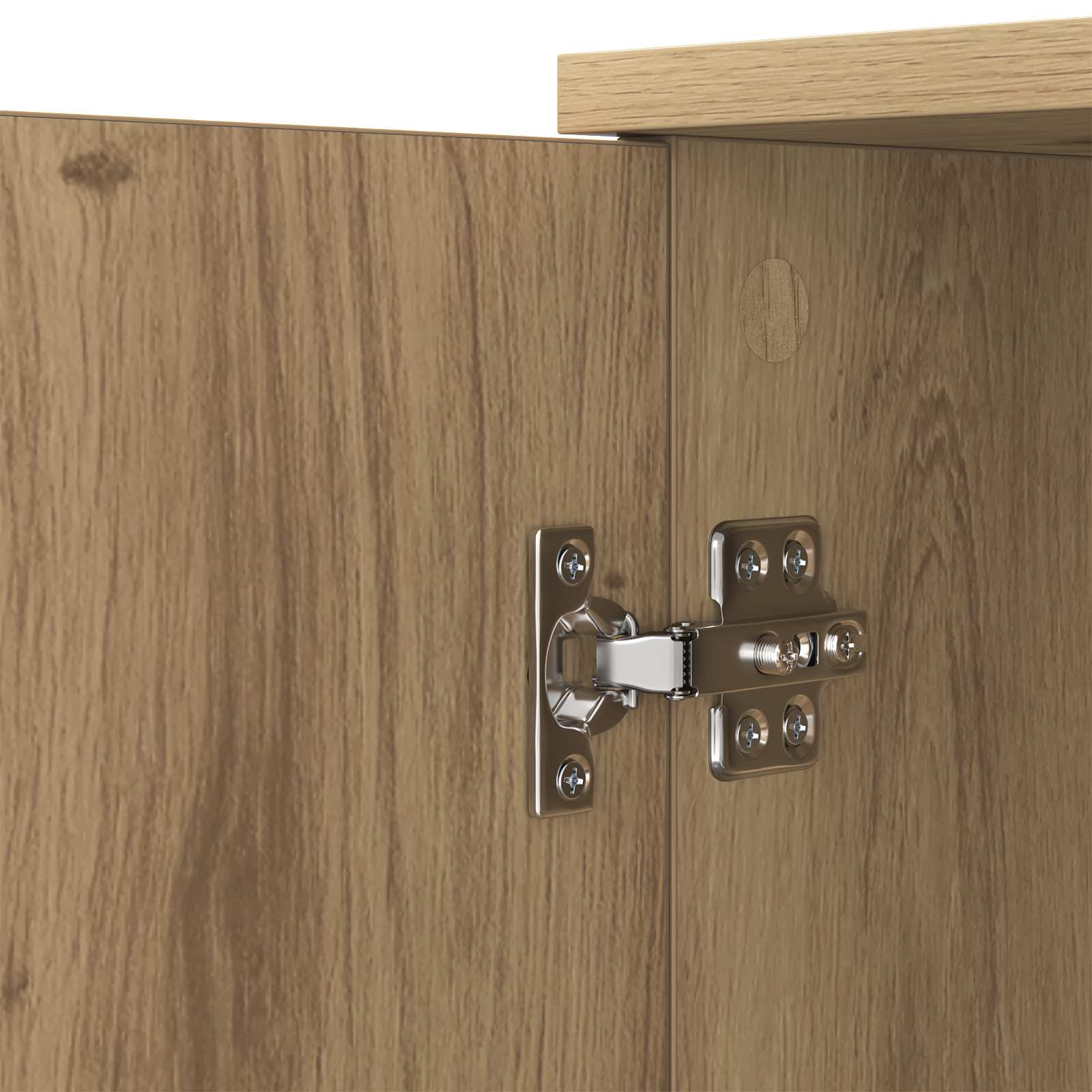 Πλαϊνό γραφείο Artisan Oak 59 x 39 x 80 εκ. Επεξεργασμένο ξύλο - Pakobazaar