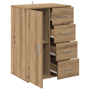 Πλαϊνό γραφείο Artisan Oak 59 x 39 x 80 εκ. Επεξεργασμένο ξύλο - Pakobazaar