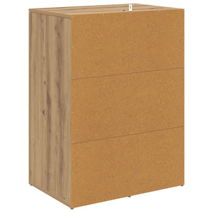 Πλαϊνό γραφείο Artisan Oak 59 x 39 x 80 εκ. Επεξεργασμένο ξύλο - Pakobazaar