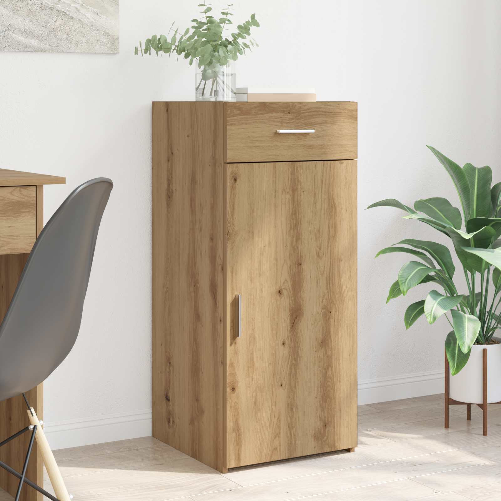 Ντουλάπι αποθήκευσης Τεχνίτικη Δρυς 40 x 42,5 x 93 εκ. - Pakobazaar